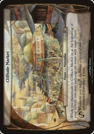 Cliffside Market (Planechase) [Planechase Planes] | Exor Games Summserside