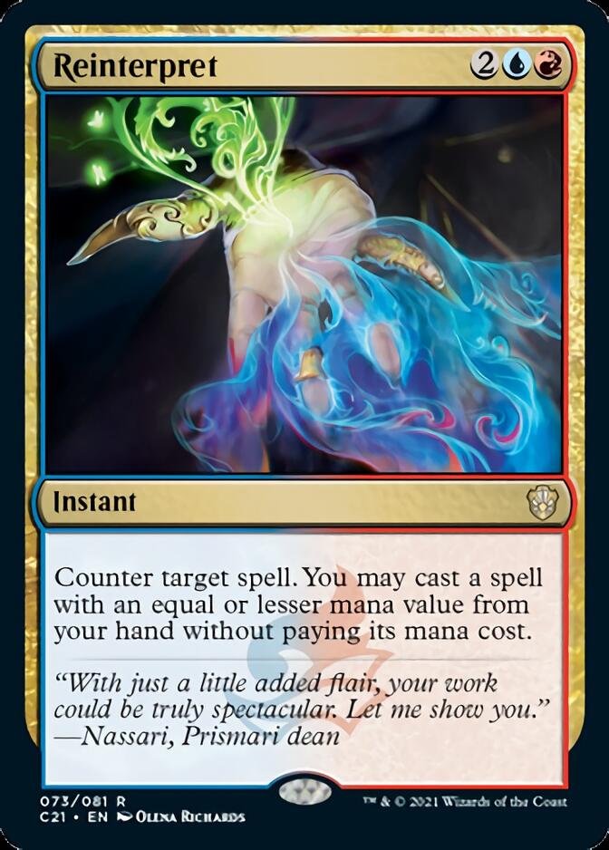 Reinterpret [Commander 2021] | Exor Games Summserside