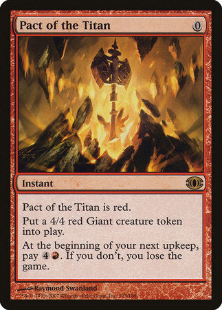Pact of the Titan [Future Sight] | Exor Games Summserside