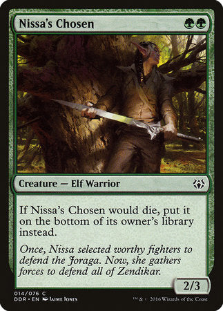 Nissa's Chosen [Duel Decks: Nissa vs. Ob Nixilis] | Exor Games Summserside