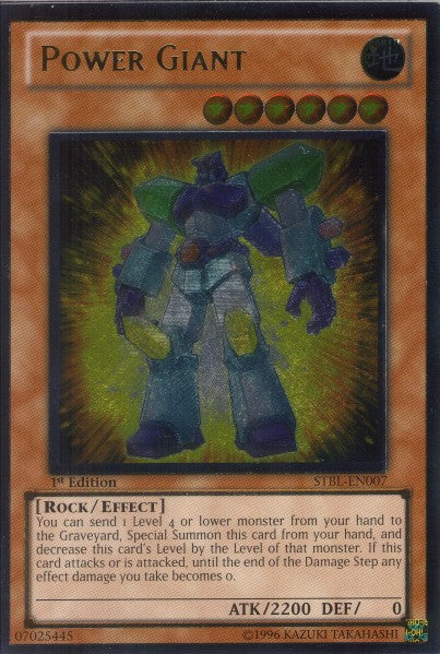 Power Giant [STBL-EN007] Ultimate Rare | Exor Games Summserside