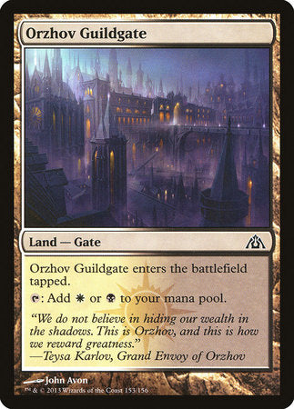 Orzhov Guildgate [Dragon's Maze] | Exor Games Summserside