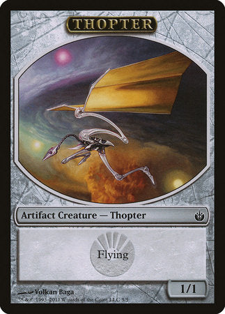 Thopter Token [Mirrodin Besieged Tokens] | Exor Games Summserside