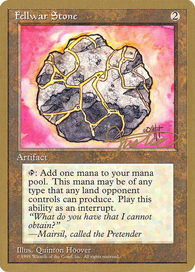 Fellwar Stone (Mark Justice) [Pro Tour Collector Set] | Exor Games Summserside