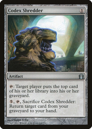 Codex Shredder [Return to Ravnica] | Exor Games Summserside