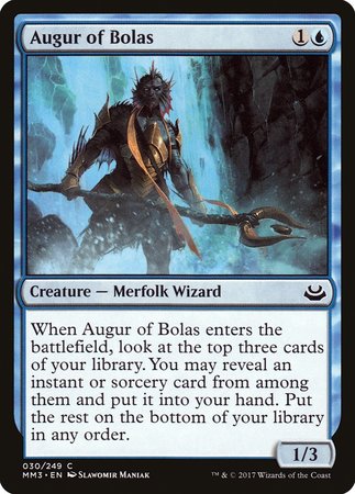 Augur of Bolas [Modern Masters 2017] | Exor Games Summserside