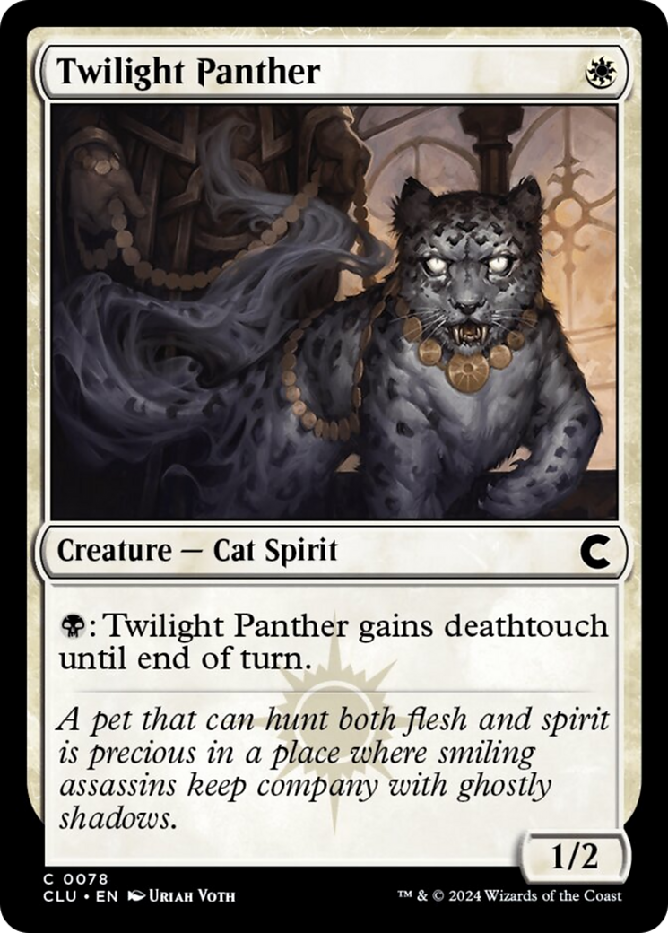 Twilight Panther [Ravnica: Clue Edition] | Exor Games Summserside