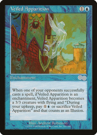 Veiled Apparition [Urza's Saga] | Exor Games Summserside