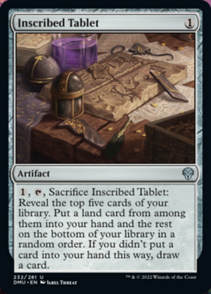 Inscribed Tablet [Dominaria United] | Exor Games Summserside