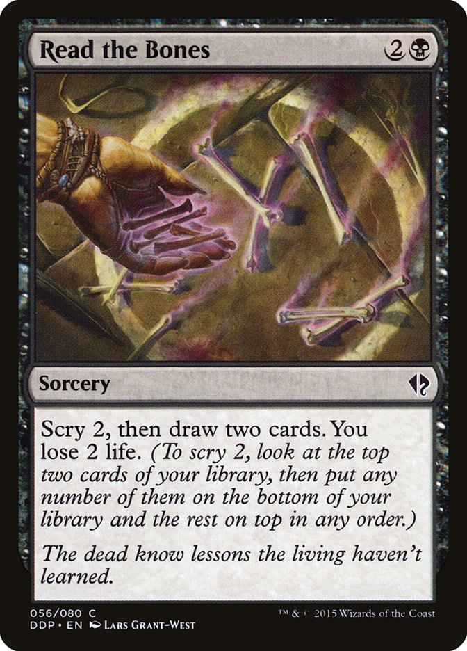 Read the Bones [Duel Decks: Zendikar vs. Eldrazi] | Exor Games Summserside