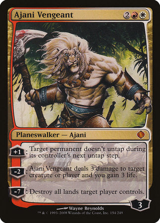 Ajani Vengeant [Shards of Alara] | Exor Games Summserside