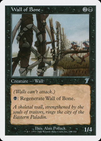 Wall of Bone [Seventh Edition] | Exor Games Summserside