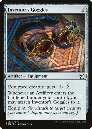 Inventor's Goggles [Duel Decks: Elves vs. Inventors] | Exor Games Summserside