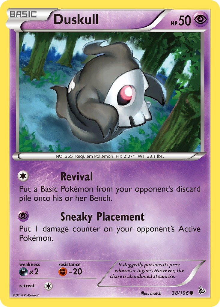 Duskull (38/106) [XY: Flashfire] | Exor Games Summserside