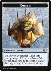 Daretti, Scrap Savant Emblem // Tuktuk the Returned Double-sided Token [Commander 2014 Tokens] | Exor Games Summserside