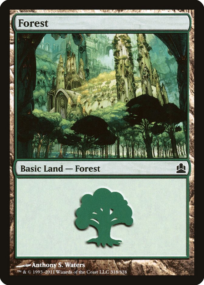 Forest (318) [Commander 2011] | Exor Games Summserside