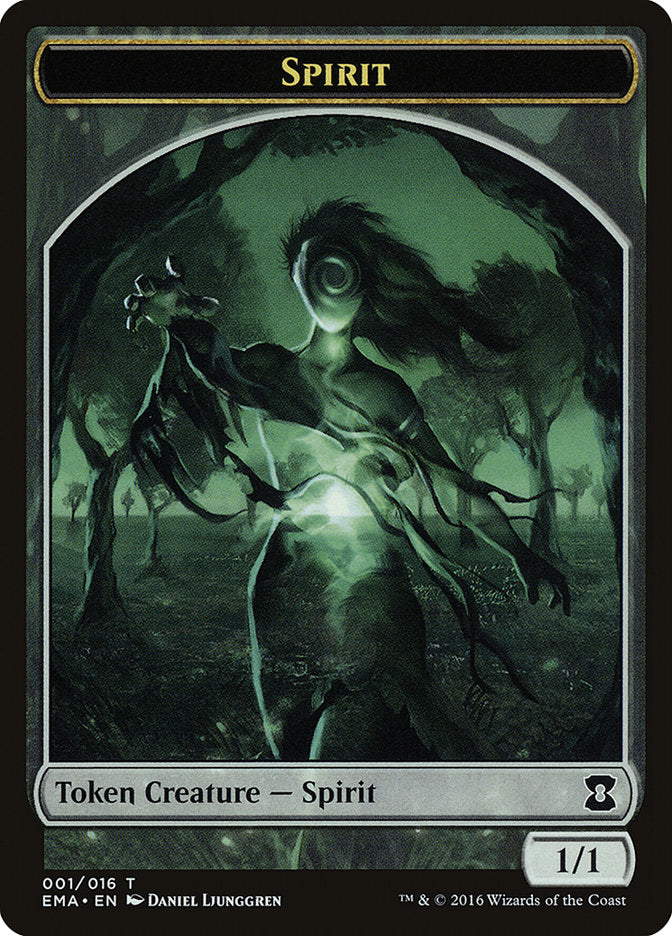 Spirit (001/016) [Eternal Masters Tokens] | Exor Games Summserside