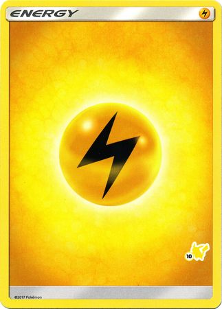 Lightning Energy (Pikachu Stamp #10) [Battle Academy 2020] | Exor Games Summserside