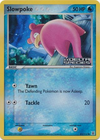 Slowpoke (83/113) (Stamped) [EX: Delta Species] | Exor Games Summserside