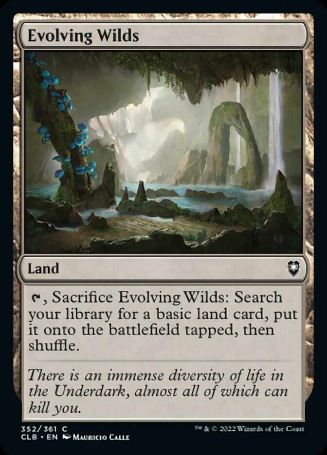 Evolving Wilds [Commander Legends: Battle for Baldur's Gate] | Exor Games Summserside