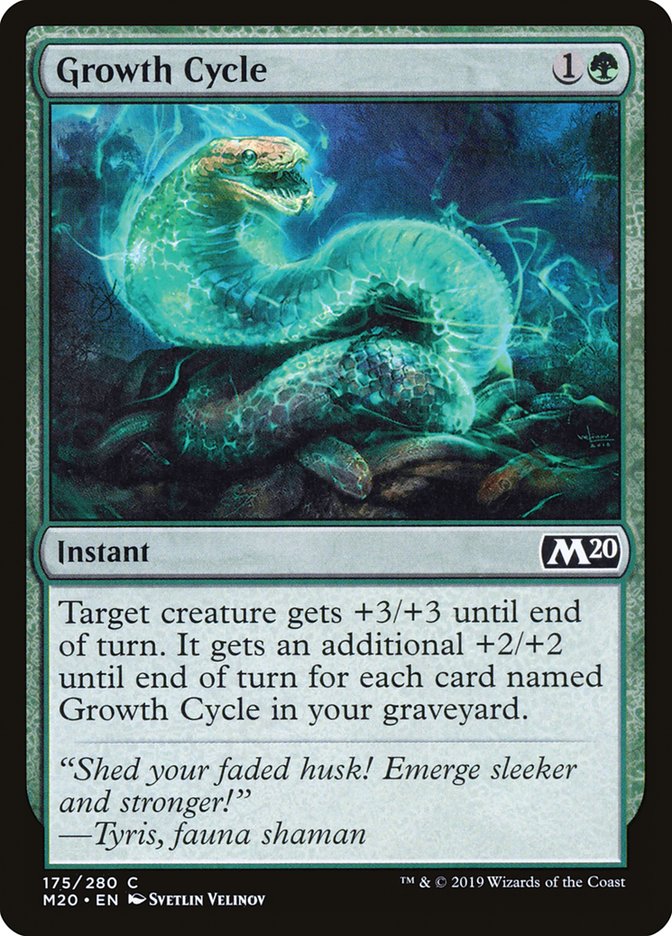 Growth Cycle [Core Set 2020] | Exor Games Summserside