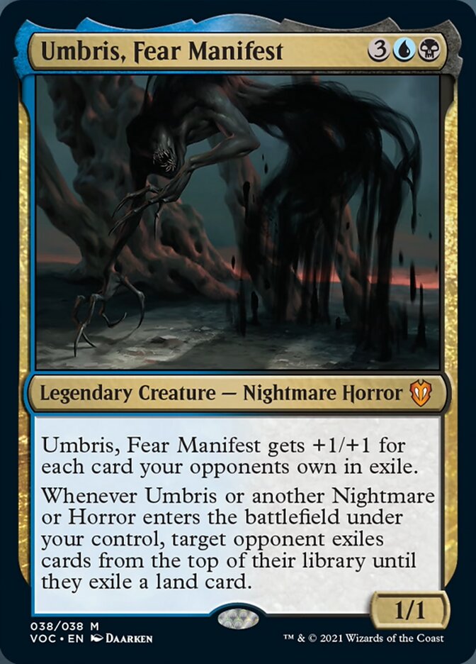 Umbris, Fear Manifest [Innistrad: Crimson Vow Commander] | Exor Games Summserside