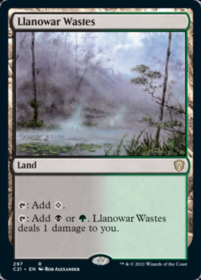 Llanowar Wastes [Commander 2021] | Exor Games Summserside