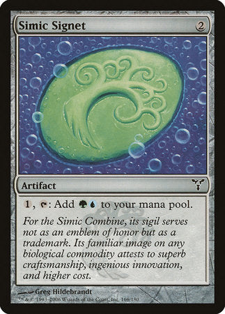 Simic Signet [Dissension] | Exor Games Summserside