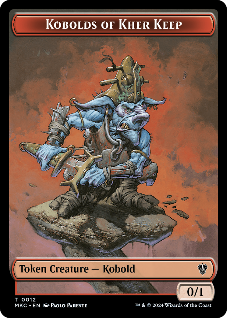 Soldier // Kobolds of Kher Keep Double-Sided Token [Murders at Karlov Manor Commander Tokens] | Exor Games Summserside