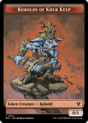 Gold // Kobolds of Kher Keep Double-Sided Token [Murders at Karlov Manor Commander Tokens] | Exor Games Summserside