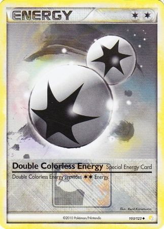 Double Colorless Energy (103/123) (League Promo) [HeartGold & SoulSilver: Base Set] | Exor Games Summserside