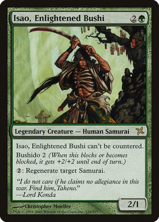 Isao, Enlightened Bushi [Betrayers of Kamigawa] | Exor Games Summserside