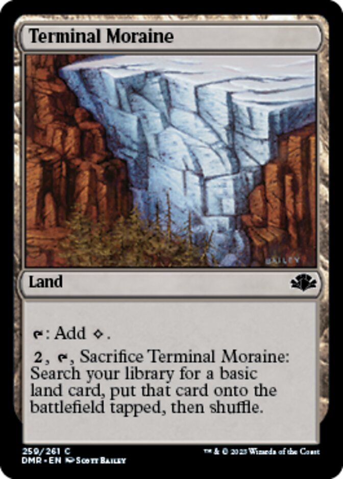 Terminal Moraine [Dominaria Remastered] | Exor Games Summserside