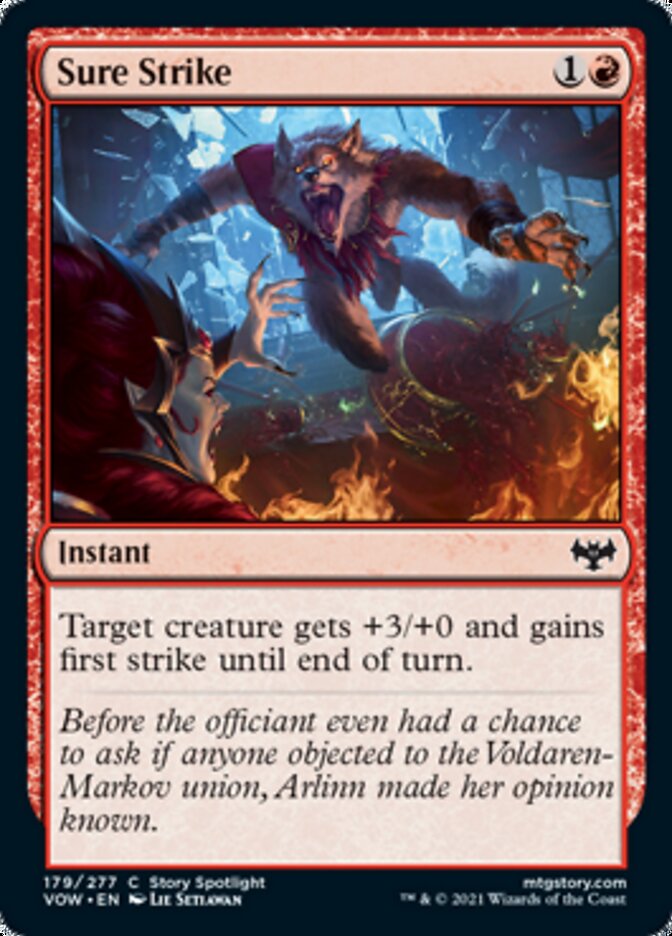 Sure Strike [Innistrad: Crimson Vow] | Exor Games Summserside