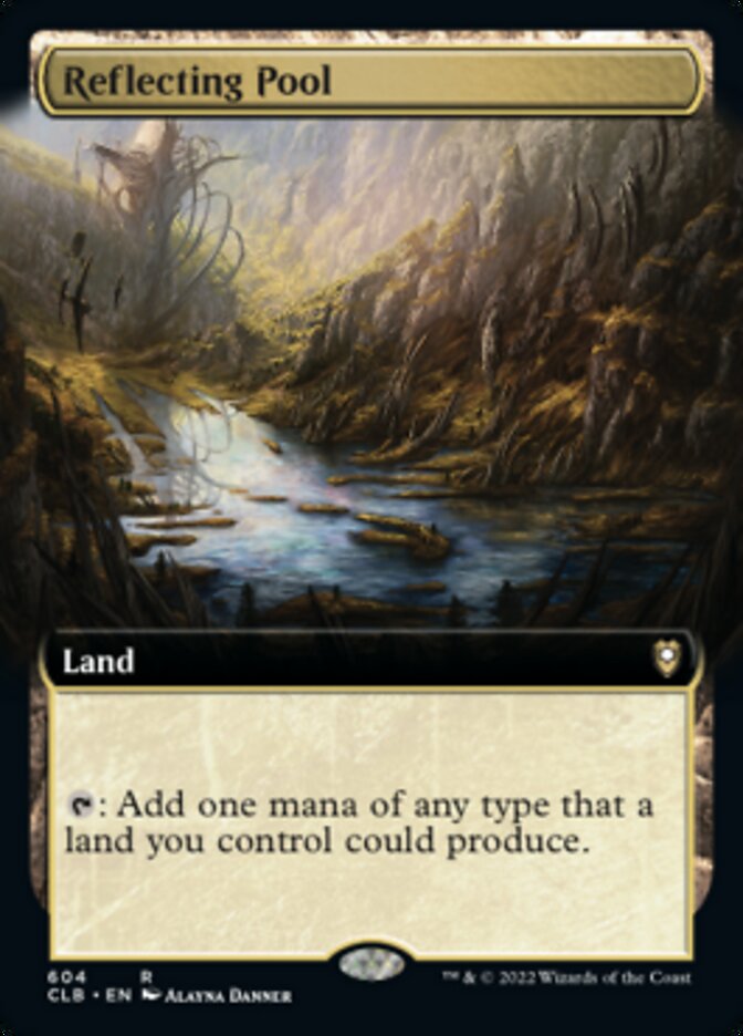 Reflecting Pool (Extended Art) [Commander Legends: Battle for Baldur's Gate] | Exor Games Summserside