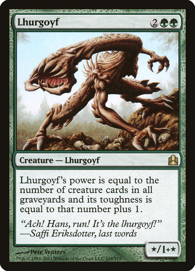 Lhurgoyf [Commander 2011] | Exor Games Summserside