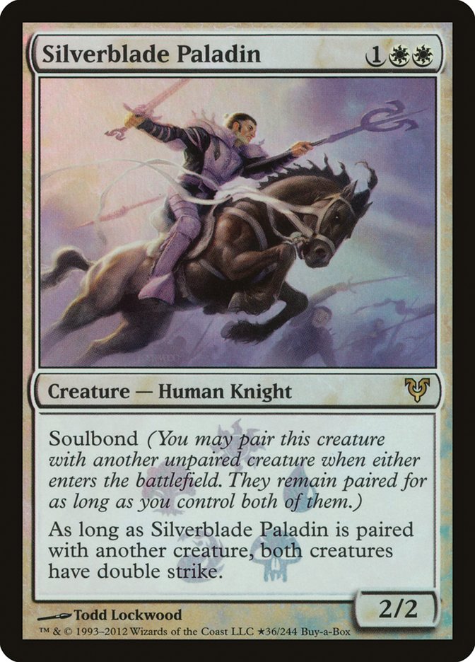 Silverblade Paladin (Buy-A-Box) [Avacyn Restored Promos] | Exor Games Summserside