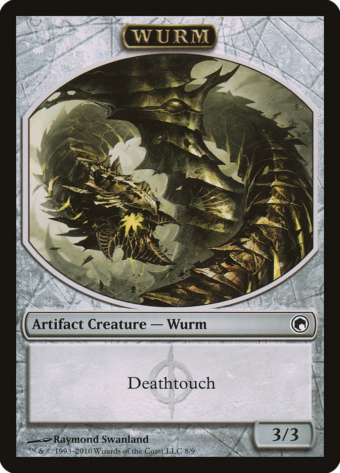 Wurm (Deathtouch) [Scars of Mirrodin Tokens] | Exor Games Summserside