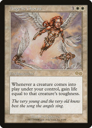 Angelic Chorus [Urza's Saga] | Exor Games Summserside