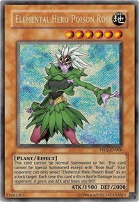 Elemental Hero Poison Rose [PP02-EN006] Secret Rare | Exor Games Summserside