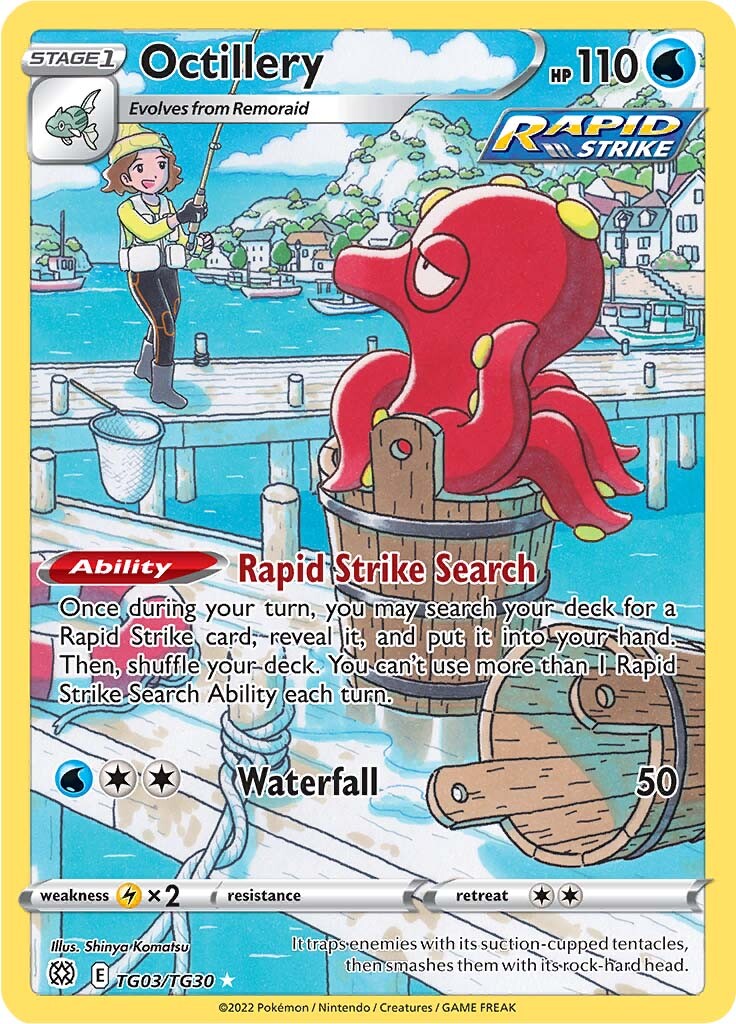 Octillery (TG03/TG30) [Sword & Shield: Brilliant Stars] | Exor Games Summserside