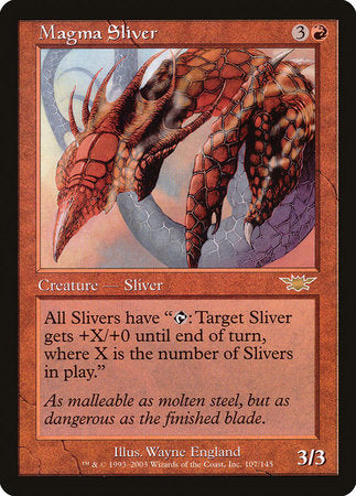 Magma Sliver [Legions] | Exor Games Summserside