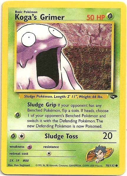 Koga's Grimer (78/132) [Gym Challenge Unlimited] | Exor Games Summserside