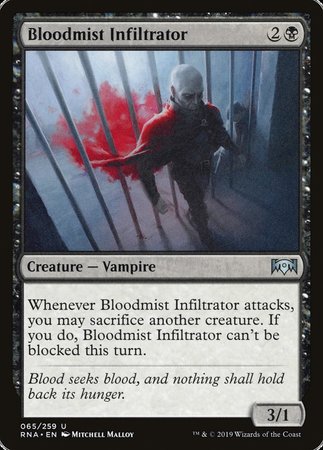 Bloodmist Infiltrator [Ravnica Allegiance] | Exor Games Summserside