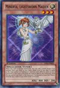 Minerva, Lightsworn Maiden [SDLI-EN002] Super Rare | Exor Games Summserside