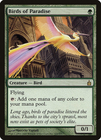 Birds of Paradise [Ravnica: City of Guilds] | Exor Games Summserside