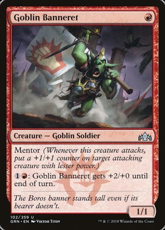 Goblin Banneret [Guilds of Ravnica] | Exor Games Summserside