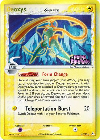 Deoxys (6/110) (Delta Species) (Stamped) [EX: Holon Phantoms] | Exor Games Summserside