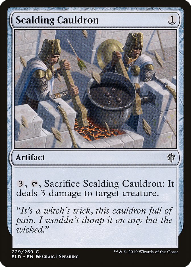 Scalding Cauldron [Throne of Eldraine] | Exor Games Summserside