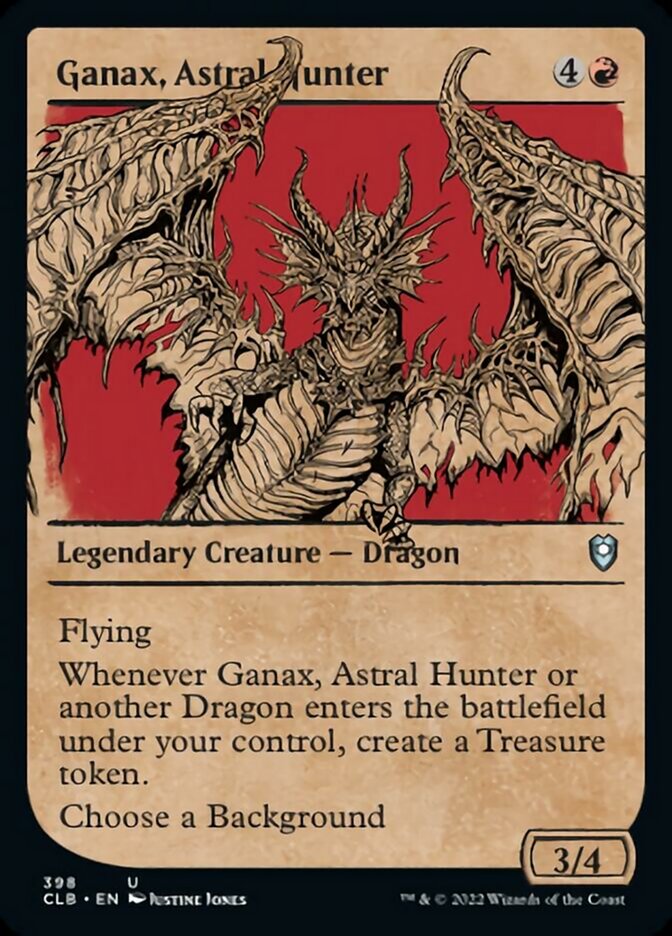 Ganax, Astral Hunter (Showcase) [Commander Legends: Battle for Baldur's Gate] | Exor Games Summserside